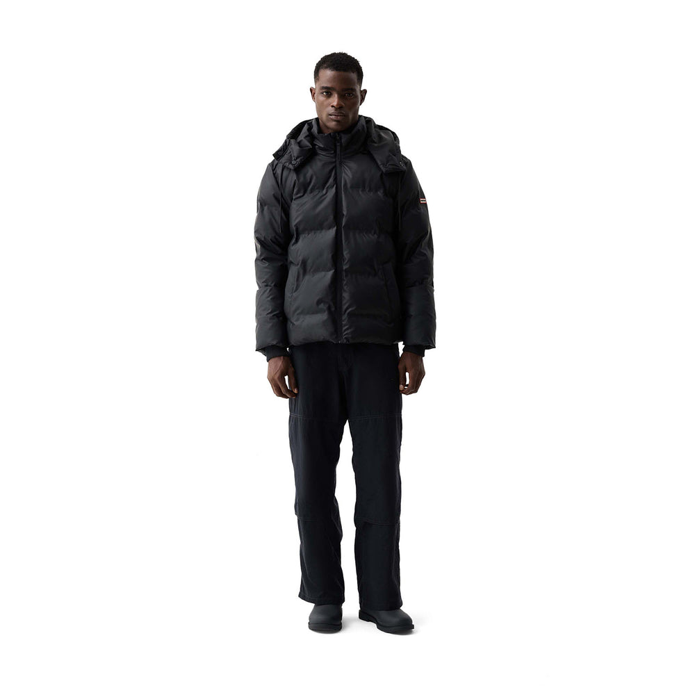 Wiley Sonic Welded PU Puffer Jacket Hunter Black