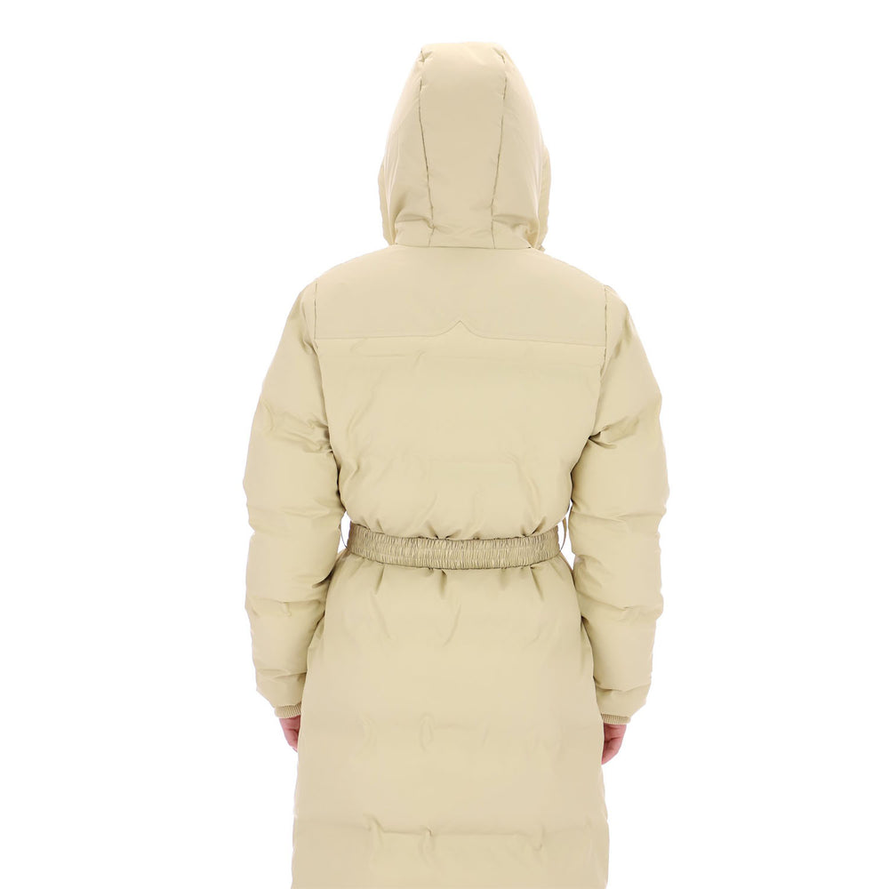 Women’s Hutchison PU Sonic Welded Long Puffer Jacket Gravel