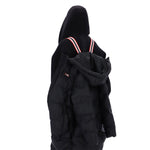 Women’s Hutchison PU Sonic Welded Long Puffer Jacket Hunter Black