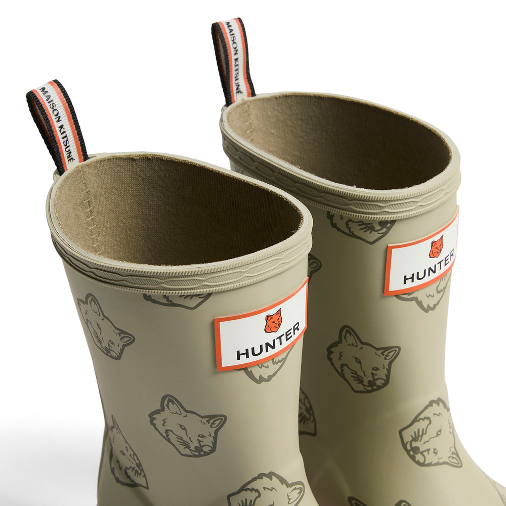 MK X HUNTER Fox Head Kids First Tonal Boots Ashtree/Burnt Orange