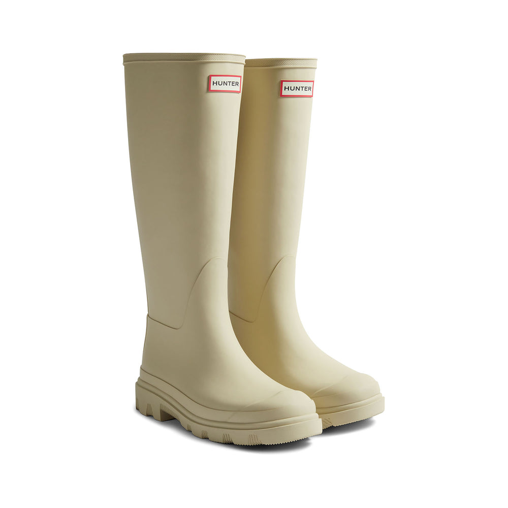 Unisex Downpour Tall Wellington Boots Gravel