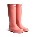 Unisex Downpour Tall Wellington Boots Terracotta