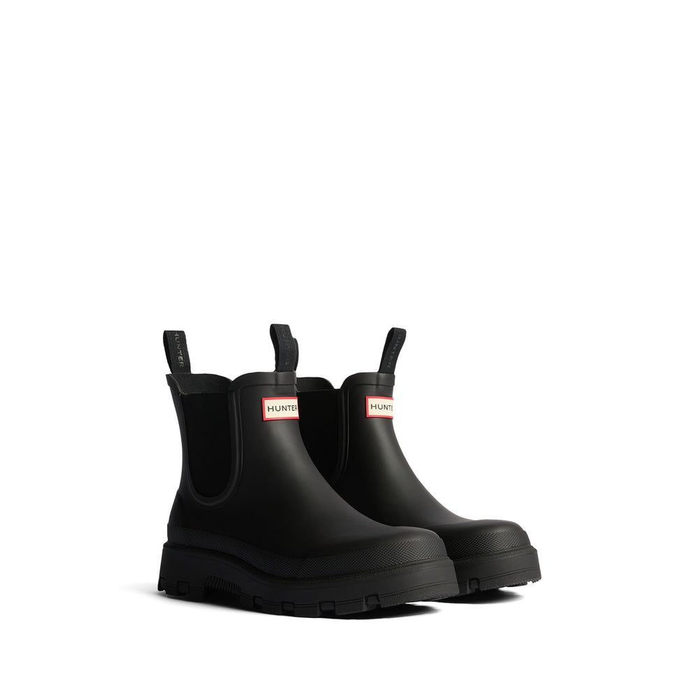 Unisex Elements Elastic Chelsea Boots Black