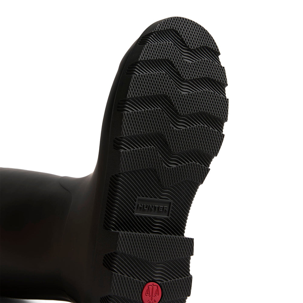MK x HUNTER Unisex Downpour Tall Wellington Boots Black