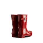 Women's Original Short Gloss Wellington Boots Military Red