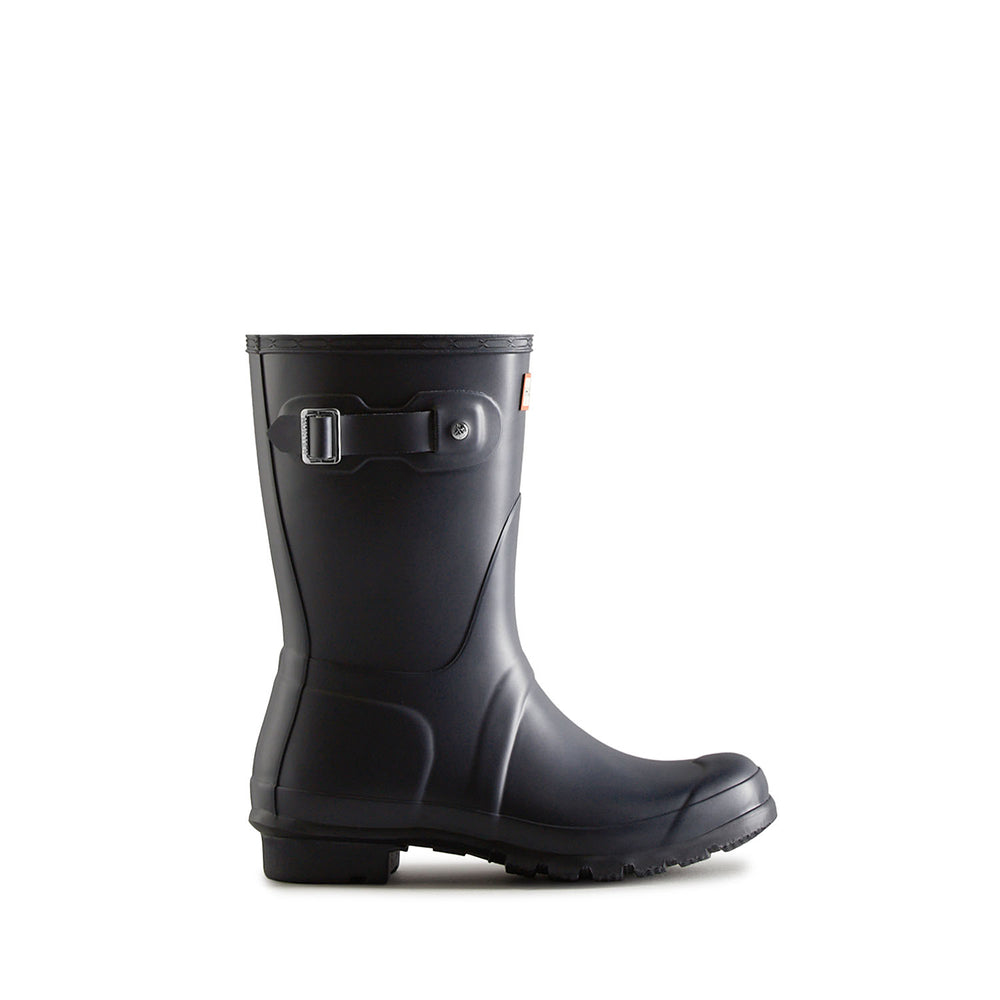 Women's Original Short Wellington Boots Hunter Navy