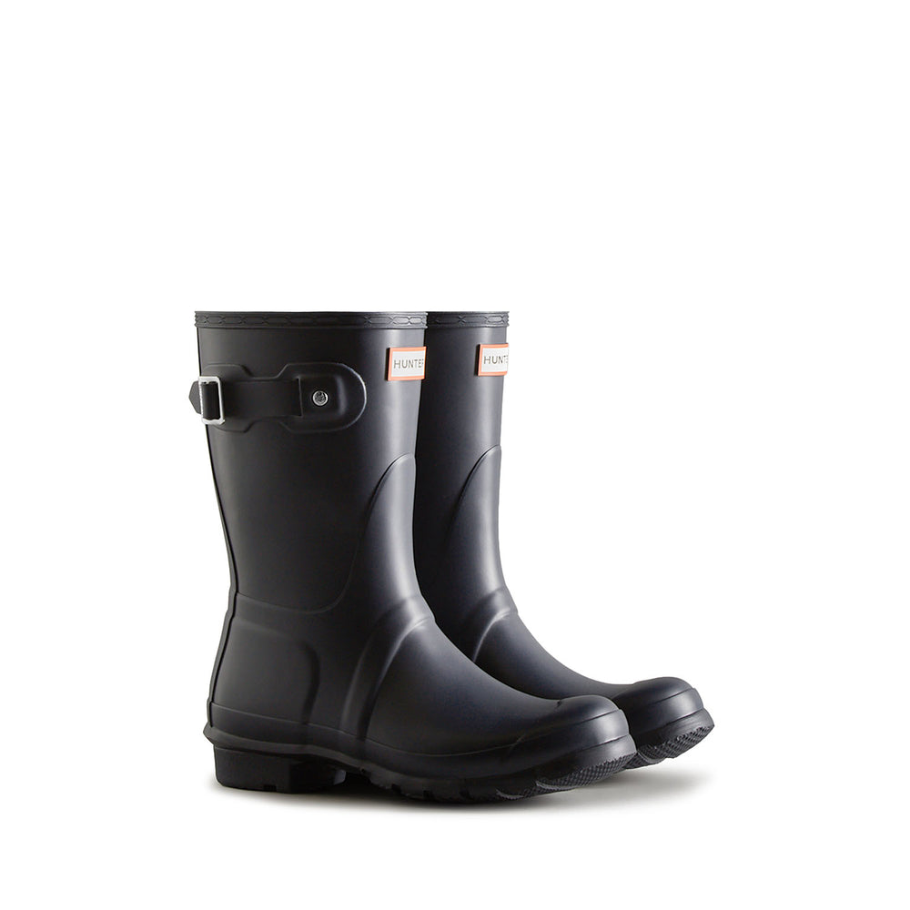Women's Original Short Wellington Boots Hunter Navy