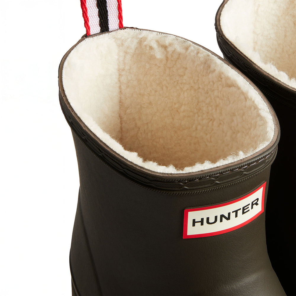 Women's Play Insulated Short Wellington Boots Chocolate Brown