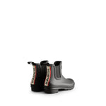 Women's Original Tri-Colour Logo Backstrap Chelsea Boots Black