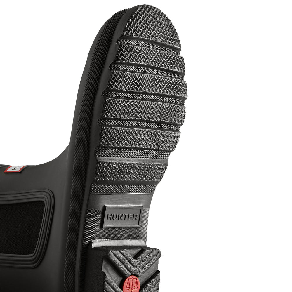 Women's Original Tri-Colour Logo Backstrap Chelsea Boots Black