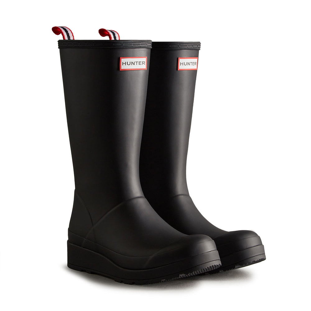 Women's Play Tall Wellington Boots Black