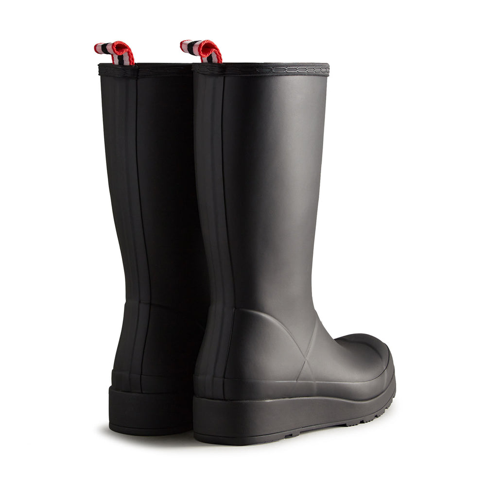 Women's Play Tall Wellington Boots Black