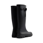 Women's Downpour Adjustable Tall Wellington Boots Black