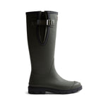 Women's Downpour Adjustable Tall Wellington Boots Dark Olive/Black