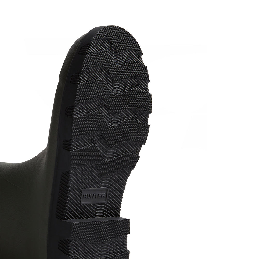 Women's Downpour Adjustable Tall Wellington Boots Dark Olive/Black