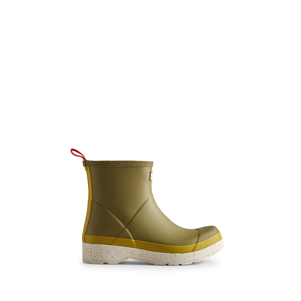 Men's Play Short Boots Speckle Sole Utility Green/Salix Green