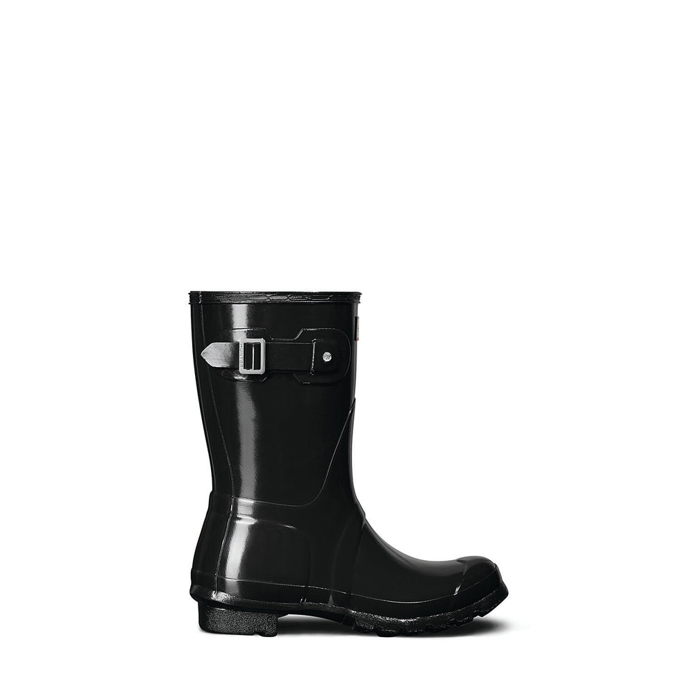 Women's Original Short Gloss Wellington Boots Black