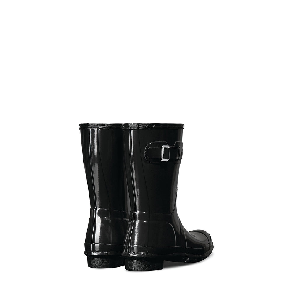 Women's Original Short Gloss Wellington Boots Black