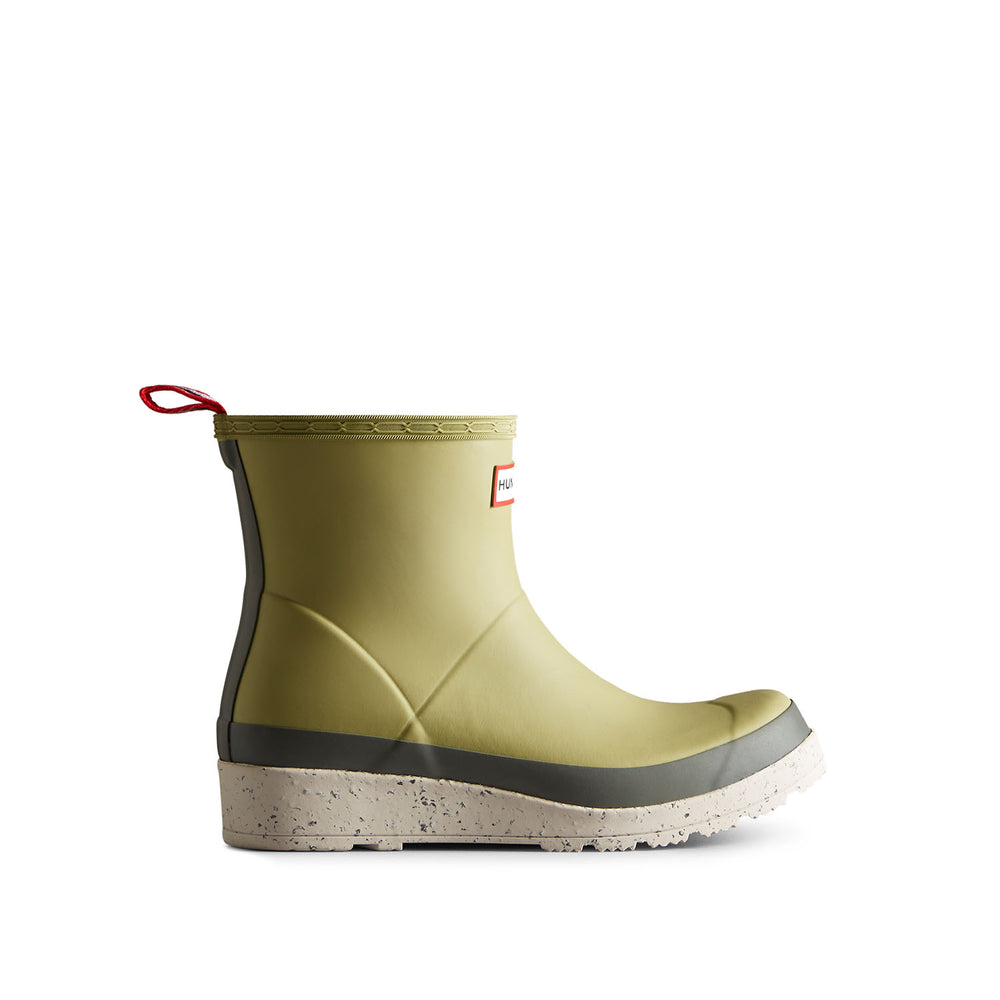 Women's Play Short Boots Speckle Sole Wild Green/Urban Grey