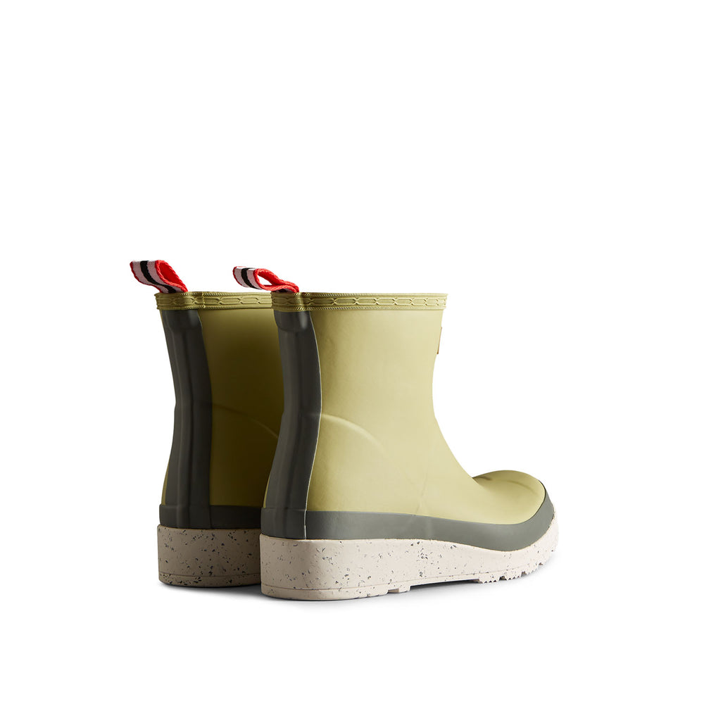 Women's Play Short Boots Speckle Sole Wild Green/Urban Grey