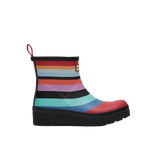 Women's Play Short Boots Multi Stripe