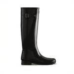 Women's Refined Tall Gloss Boots Black