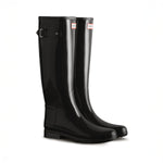 Women's Refined Tall Gloss Boots Black