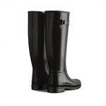 Women's Refined Tall Gloss Boots Black