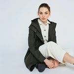 Women's Original Rubberised Hunting Coat Dark Olive