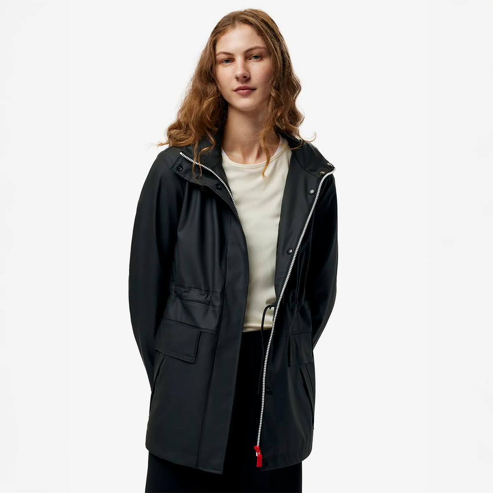 Women's Rain Jacket Hunter Black