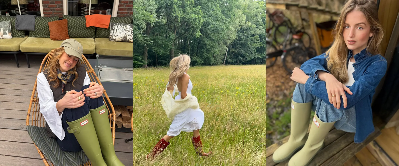 5 manieren om regenlaarzen vrouwelijk te stylen