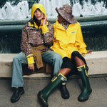 GANNI X HUNTER Waterproof Bucket Hat GANNI Leopard