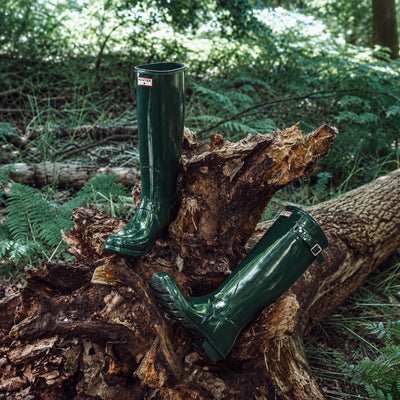 Women's Original Tall 170 Years Anniversary Wellington Boots Hunter Green