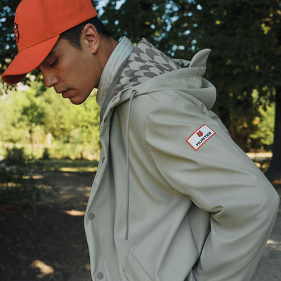 MK X HUNTER Rain Jacket Stone Beige