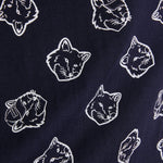 MK X HUNTER Kids Fox Head T-Shirt Night Sky/White