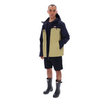 Men's Originals Colour Block Waterproof Jacket Night Sky/Khaki