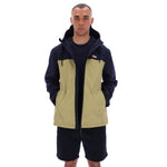 Men's Originals Colour Block Waterproof Jacket Night Sky/Khaki