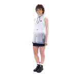 Unisex Izzy Clear Matte PU Hooded Jacket