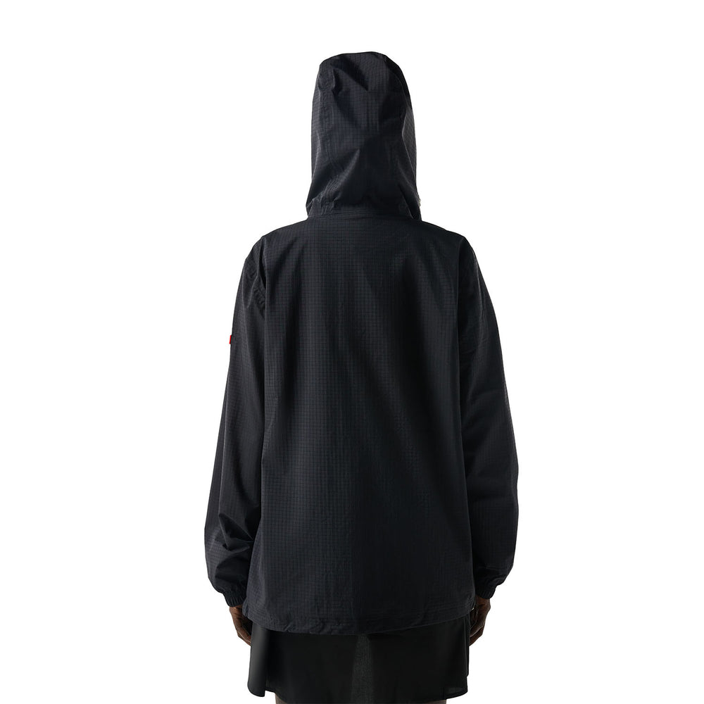 Packable Shell Rain Jacket Hunter Black