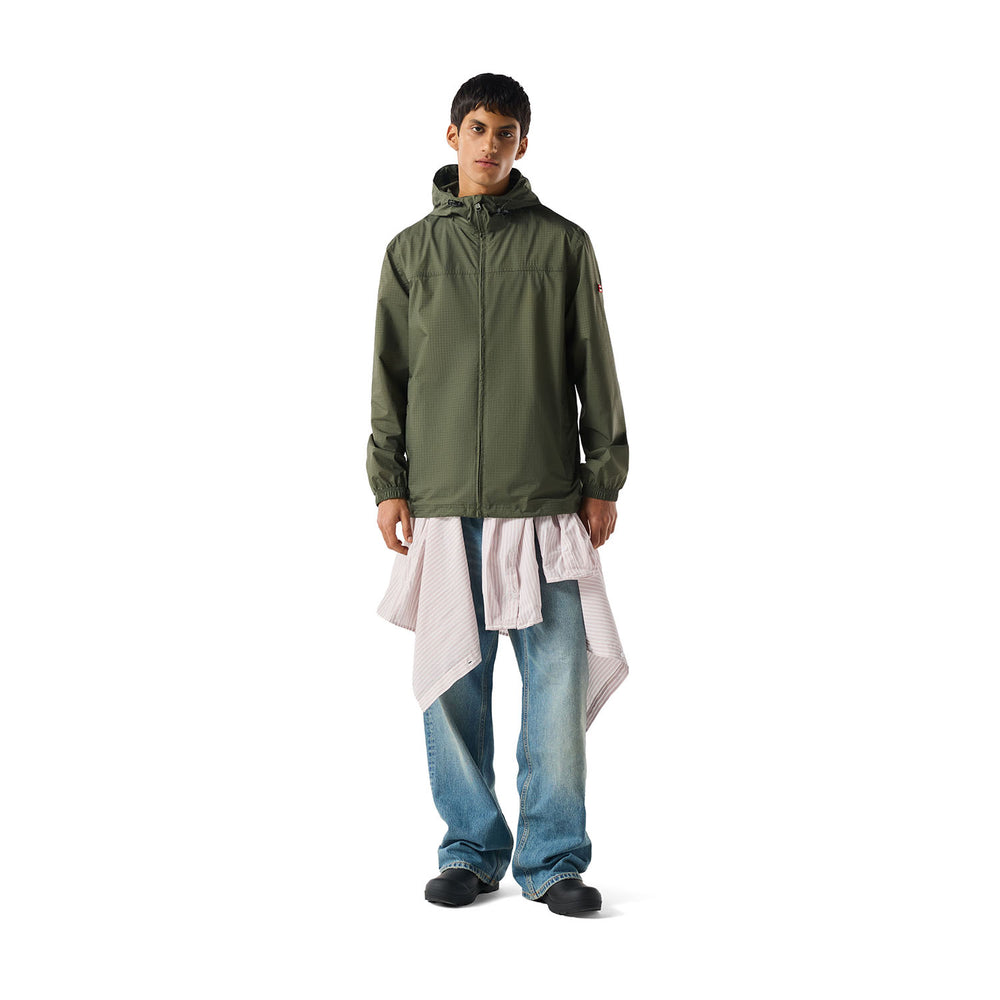 Packable Shell Rain Jacket Kambaba Green