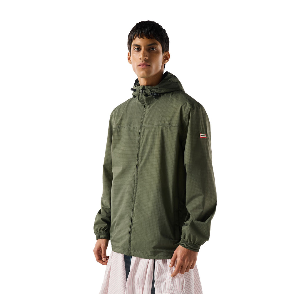 Packable Shell Rain Jacket Kambaba Green