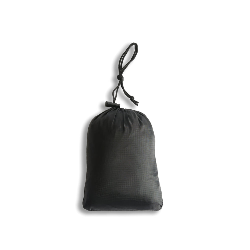 Unisex Packable Poncho Hunter Black