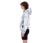 Unisex Silver Play Packable Shell Rain Jacket