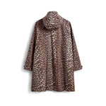 Unisex GANNI X Hunter Waterproof Poncho GANNI Leopard