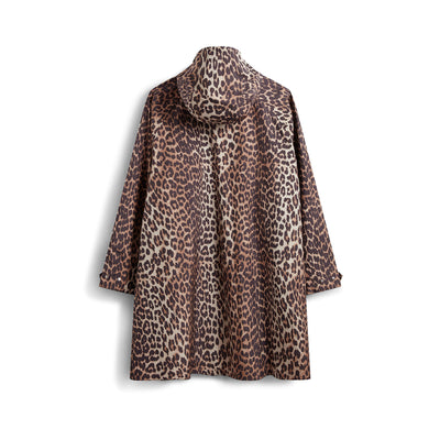 Unisex GANNI X Hunter Waterproof Poncho GANNI Leopard
