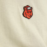 MK X HUNTER Fox Head Patch T-Shirt Stone Beige
