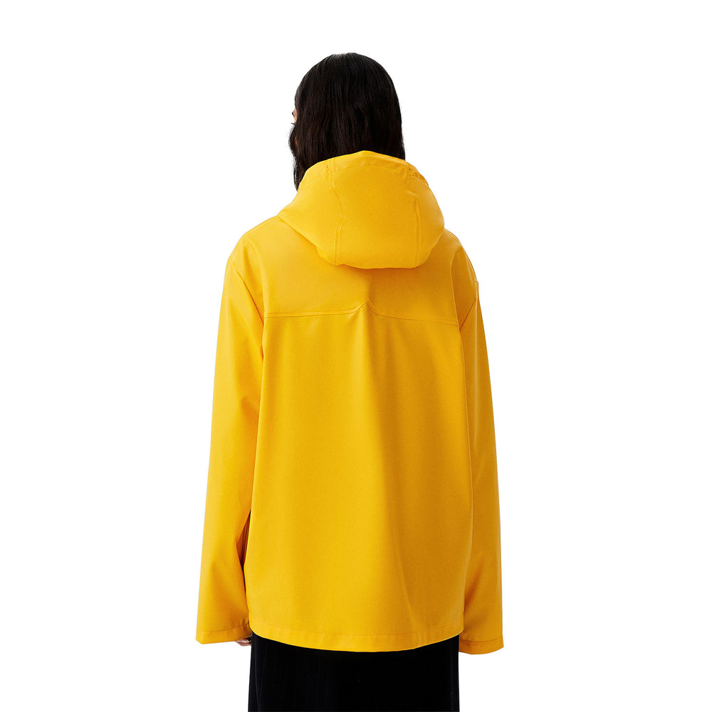 Izzy PU Hooded Jacket Gold Fusion