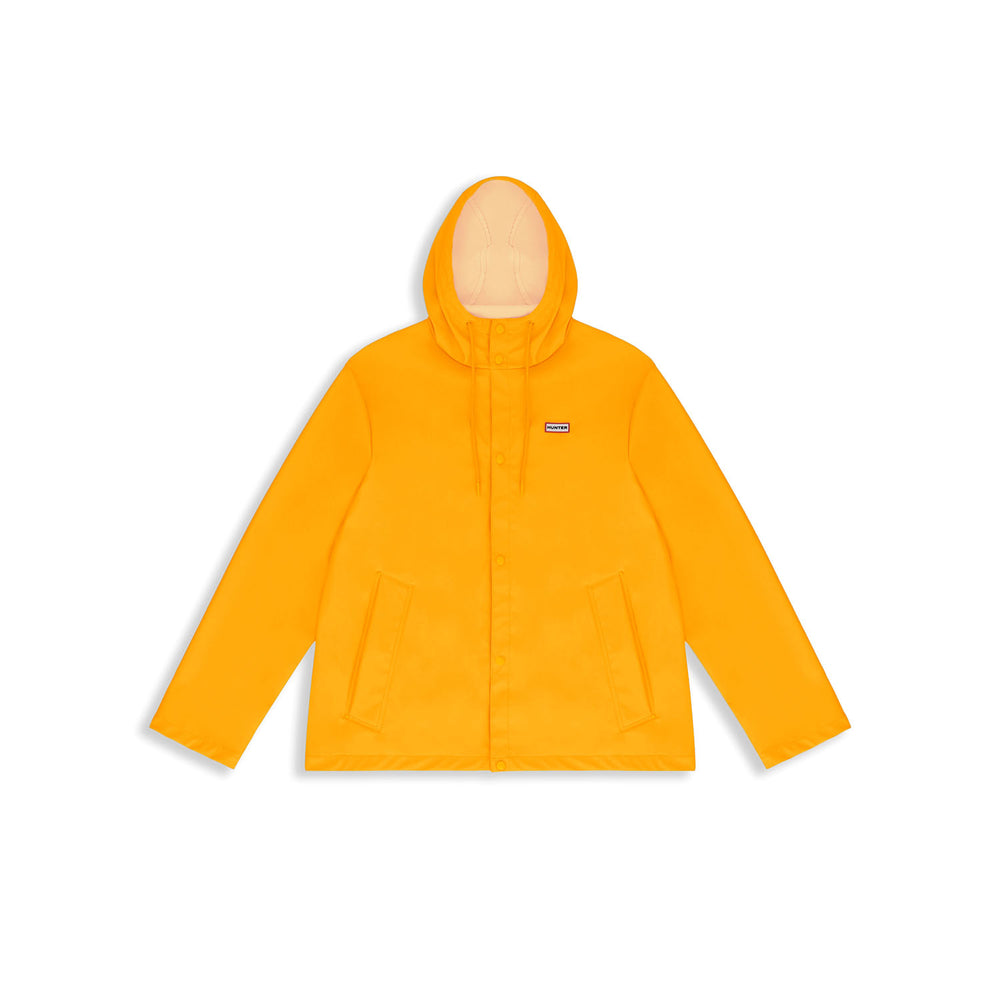 Izzy PU Hooded Jacket Gold Fusion