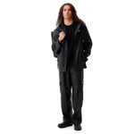 Izzy PU Hooded Jacket Black