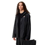 Izzy PU Hooded Jacket Black